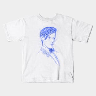 THE DOCTOR IN BLUE Kids T-Shirt